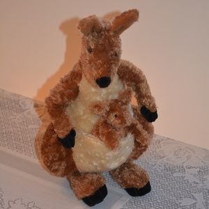 National Geographic Plush Kangaroo Joey Toy 13"